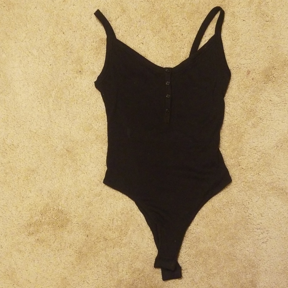 NWOT Black forever 21 bodysuit
